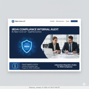 IRDAI Compliance Internal Audit Services – Nipto Coins LLP – NC801
