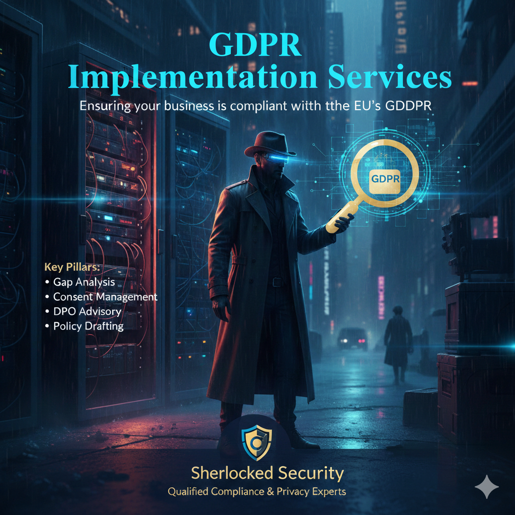 GDPR – GDPR Implementation Services– Sherlocked Security –– SS502