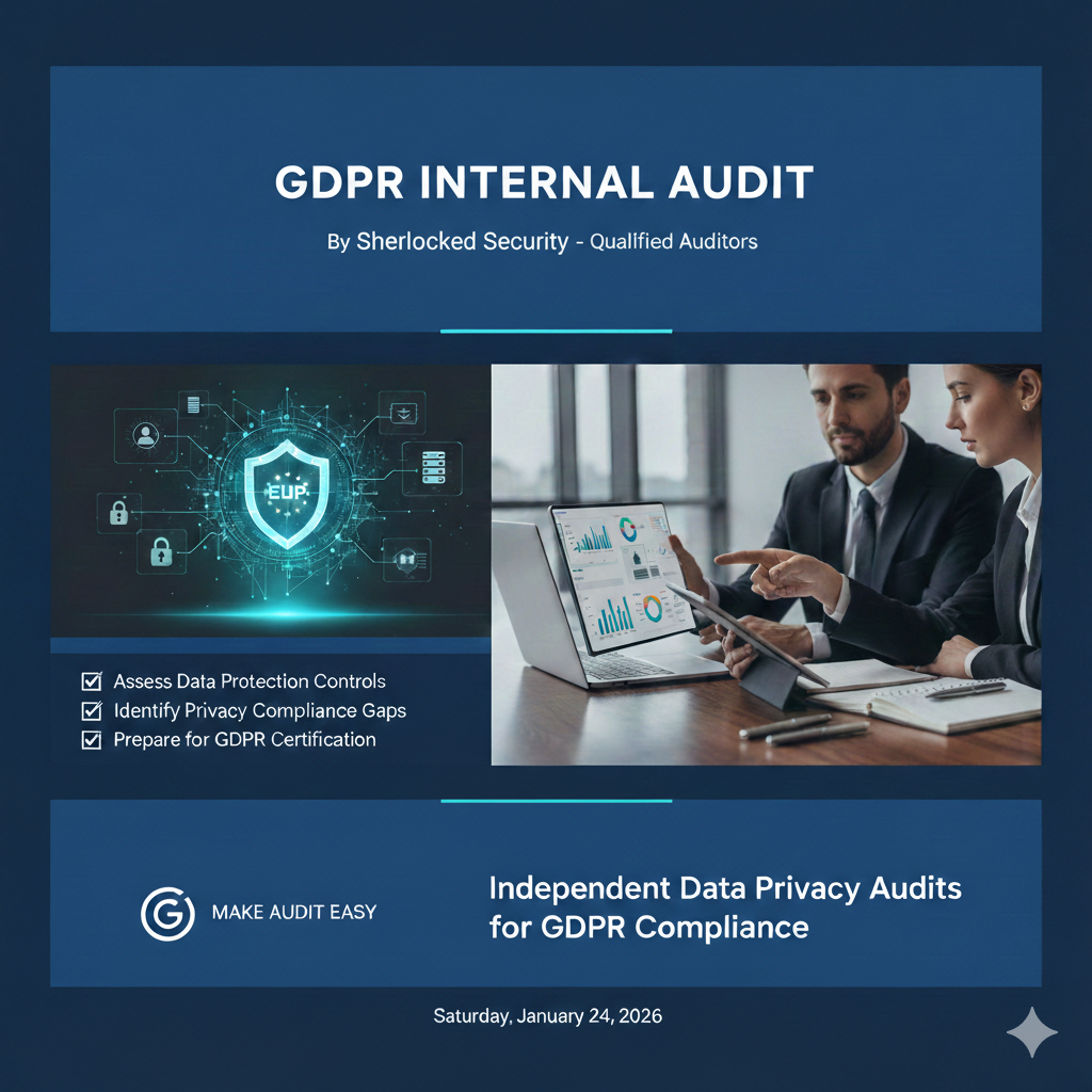 GDPR – Internal Audit Services – Sherlocked Security – SS501