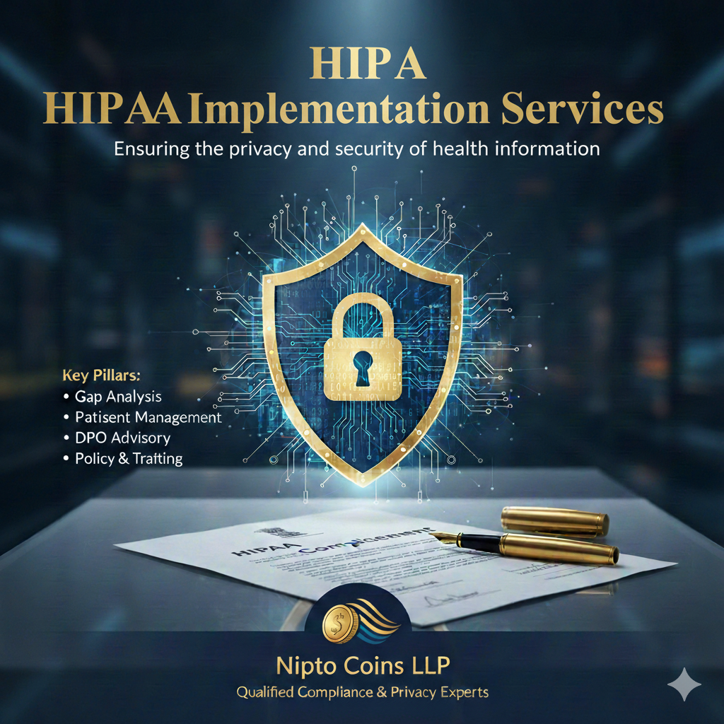 HIPPA – HIPPA Implementation Services– Nipto Coins LLP –– NC602